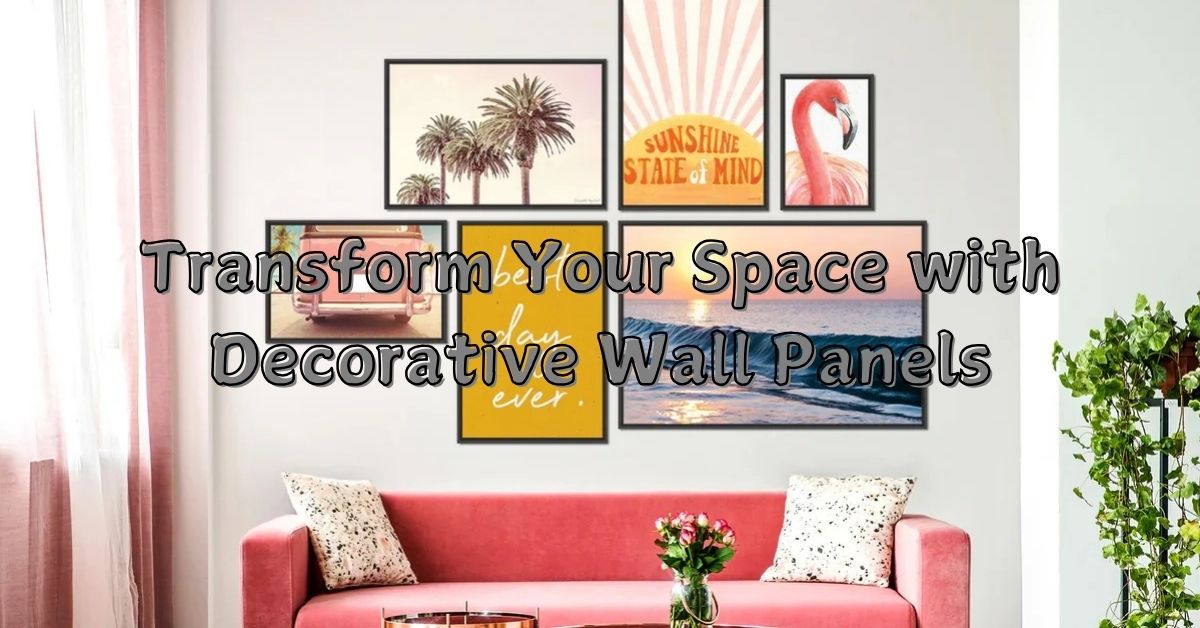 Transform Your Space with Decorative Wall Panels