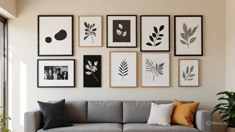 What Size Frames to Use for a Gallery Wall? A Designer’s Guide to Perfect Layouts