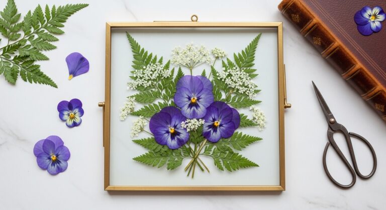 How to Press Flowers for Framing: A Beginner’s Guide to Timeless Botanical Art